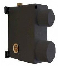 Скрытая часть для смесителя E.C.A. 102166201C1EX на два режима чёрный